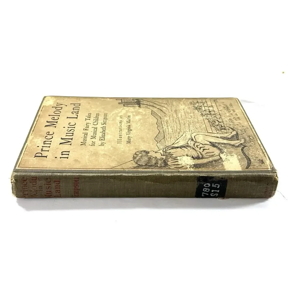 1917 Prince Melody in Music Land Elizabeth Simpson HC Alfred A Knopf Illustrated